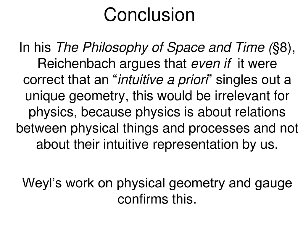 conclusion