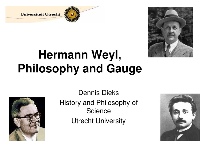 hermann weyl philosophy and gauge