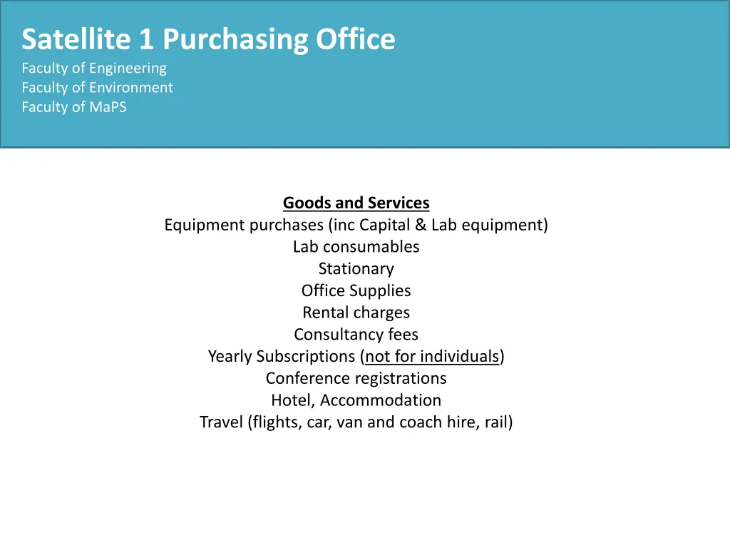 satellite 1 purchasing office faculty 5