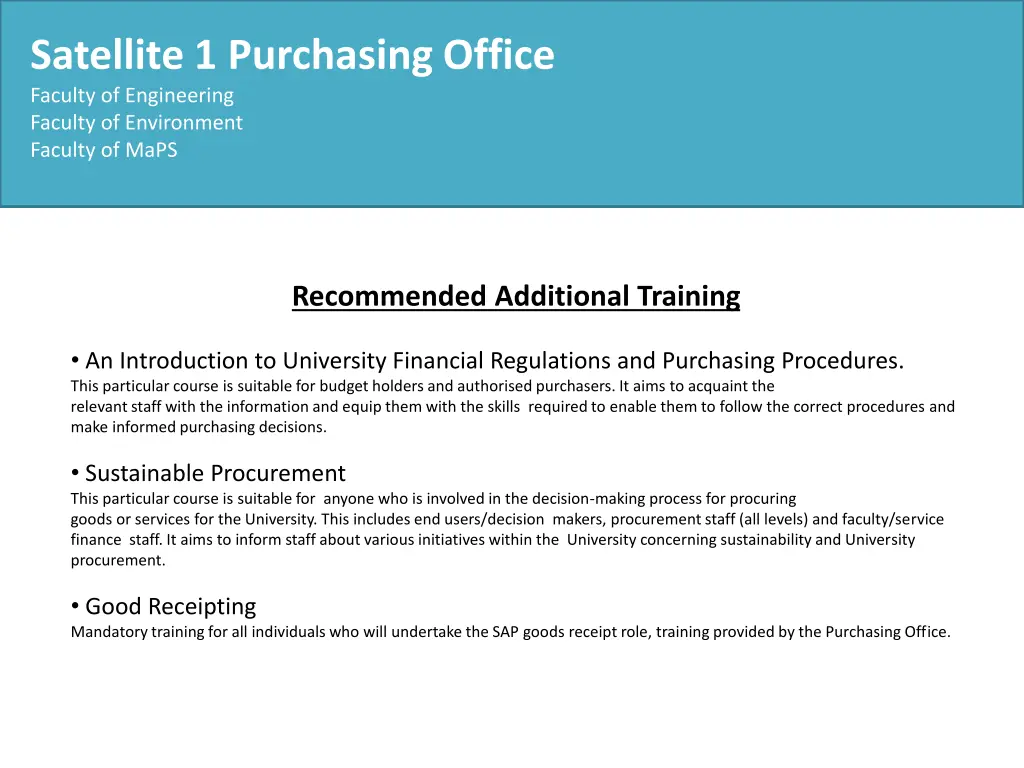 satellite 1 purchasing office faculty 8