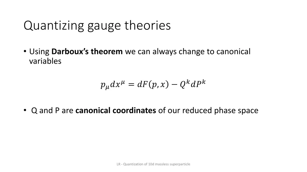 quantizing gauge theories 2