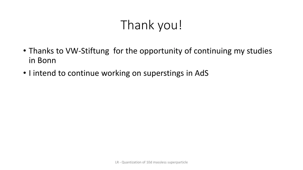 thank you