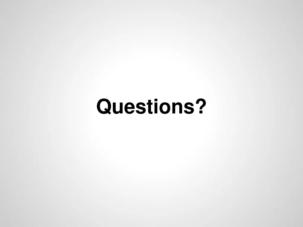 questions