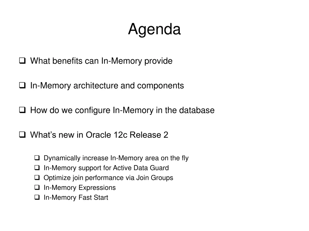 agenda