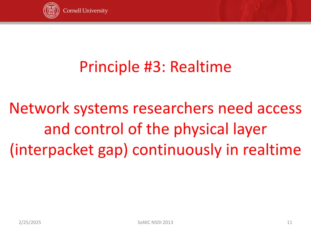 principle 3 realtime