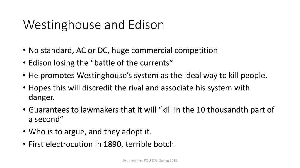 westinghouse and edison