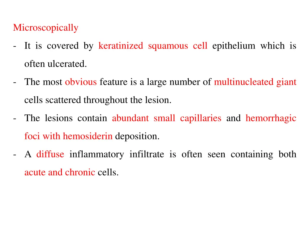 microscopically
