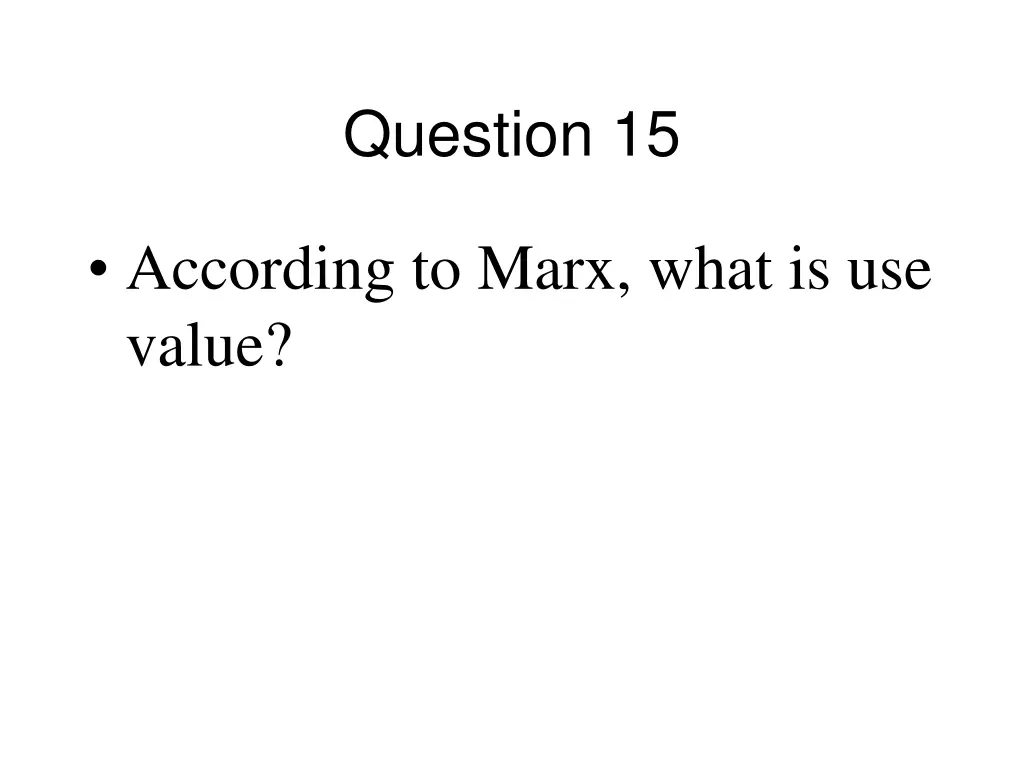question 15