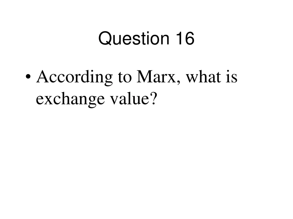 question 16