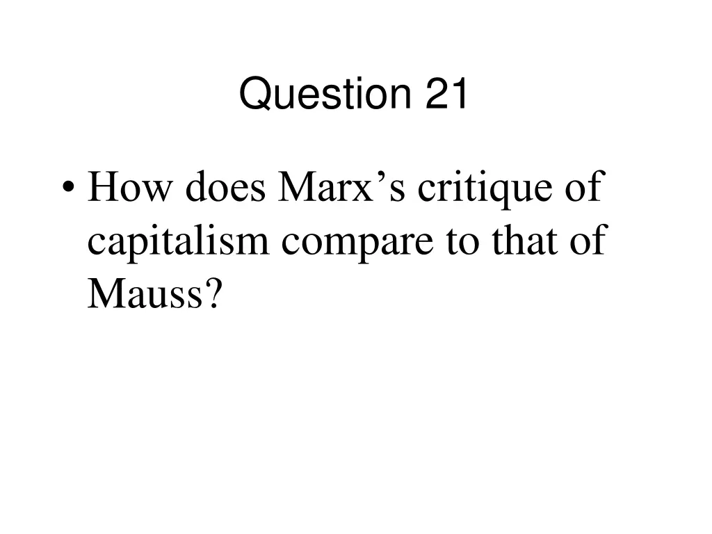 question 21