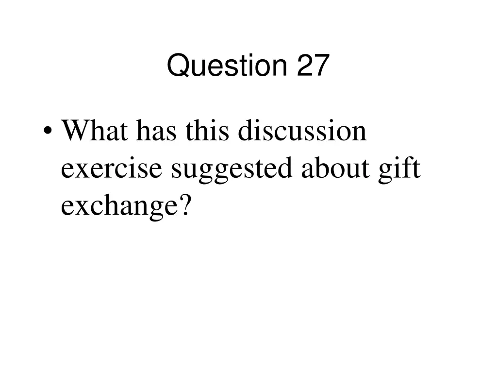 question 27