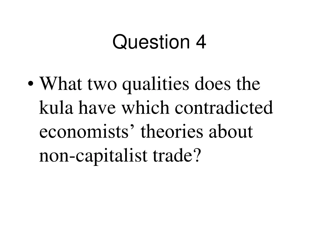 question 4
