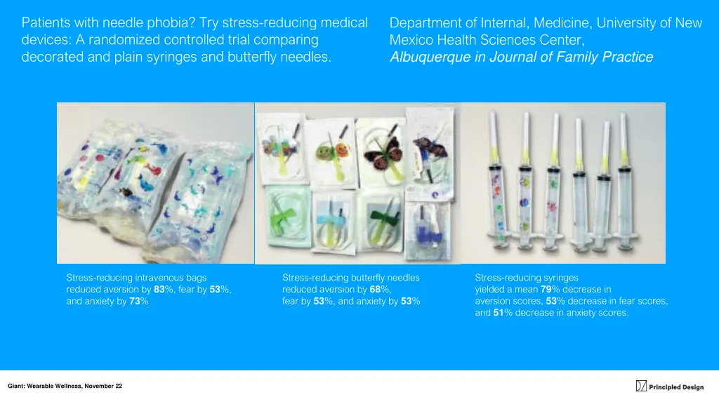 patients with needle phobia try stress reducing 1