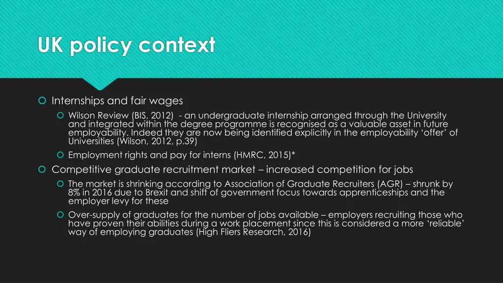 uk policy context