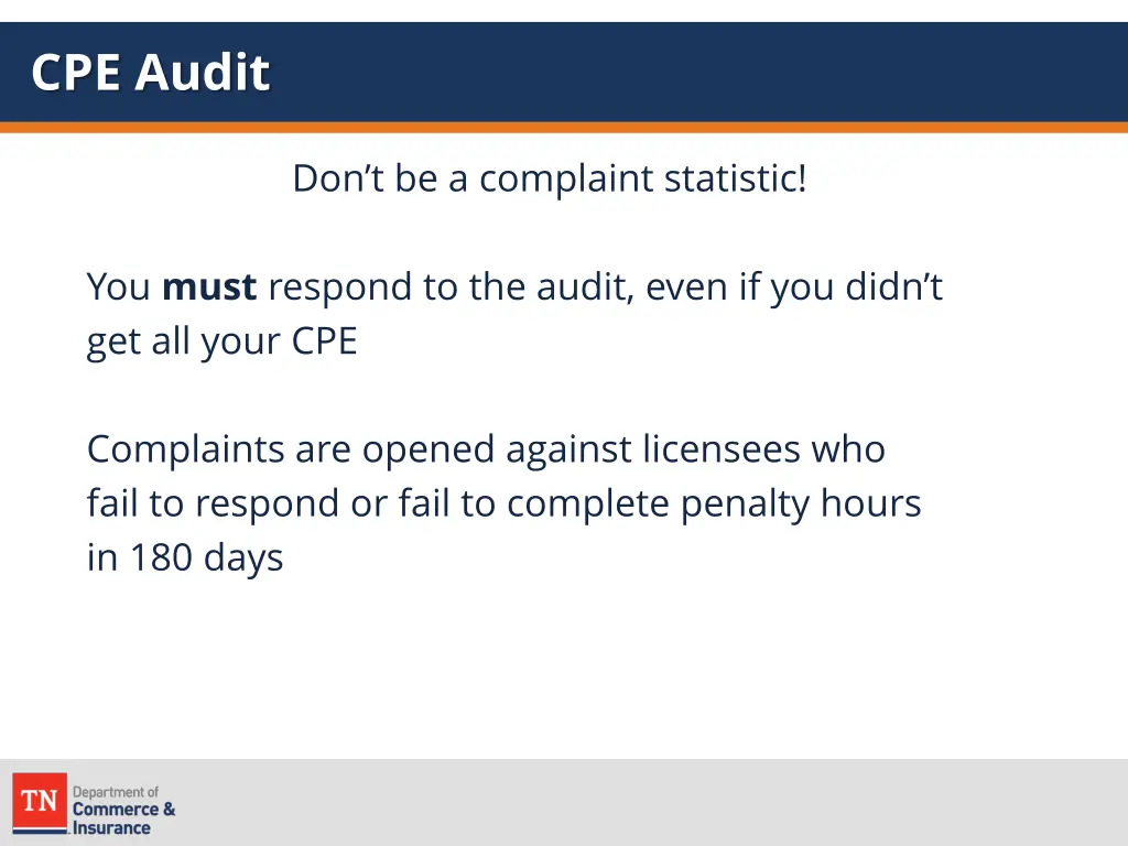 cpe audit 1
