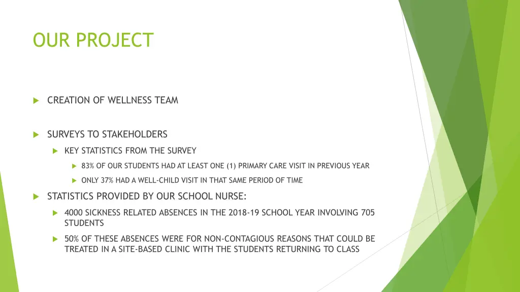 our project