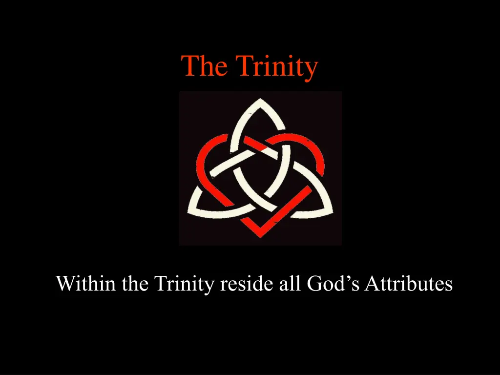 the trinity