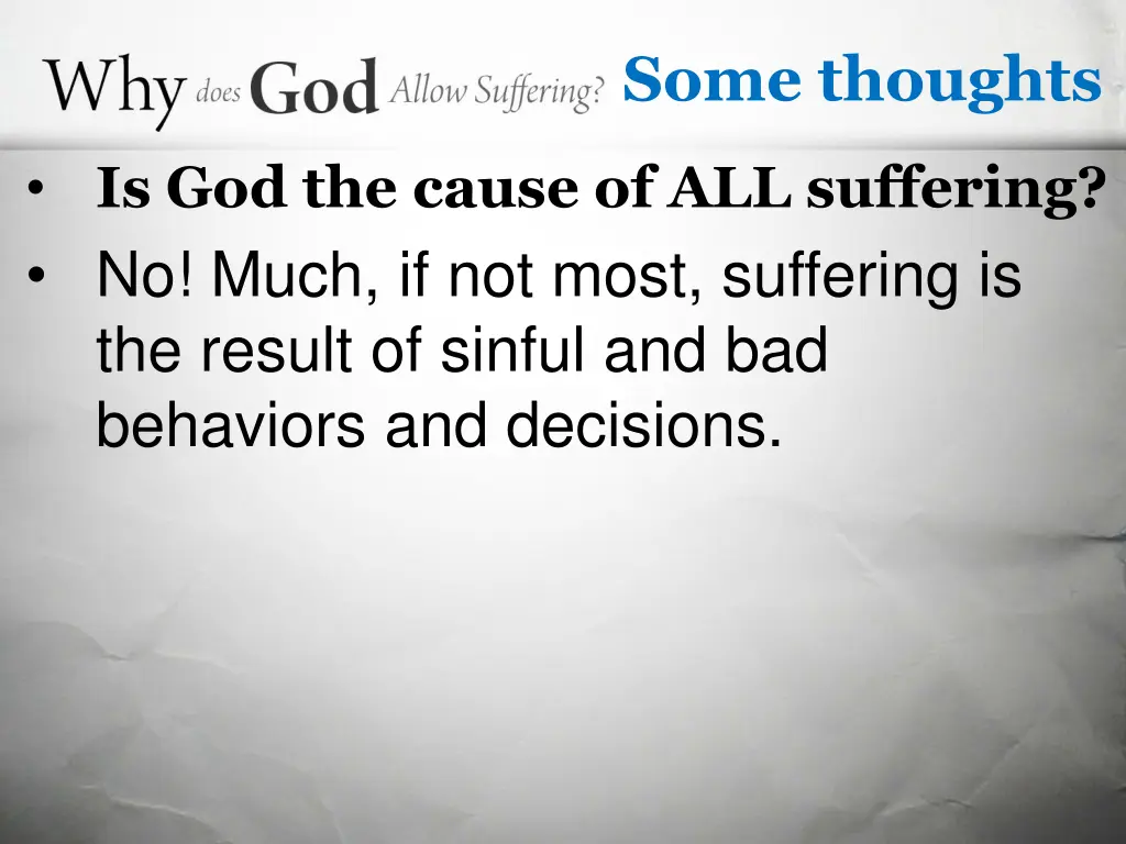 some thoughts 2