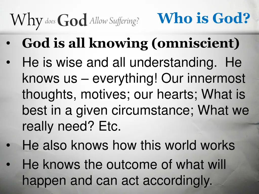 who is god 3