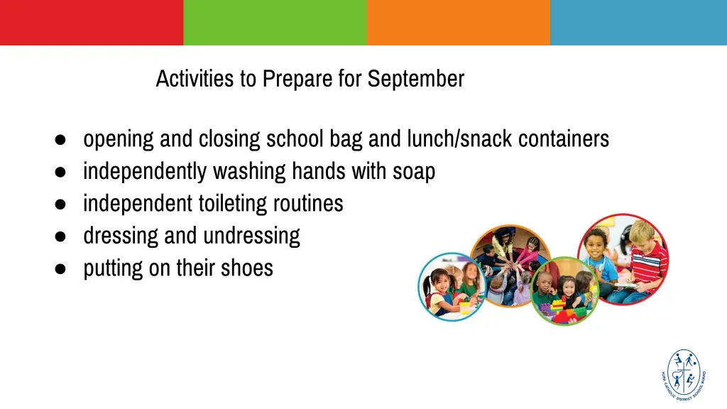 activities to prepare for september