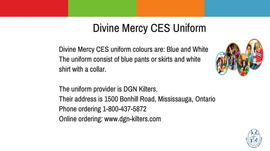 divine mercy ces uniform