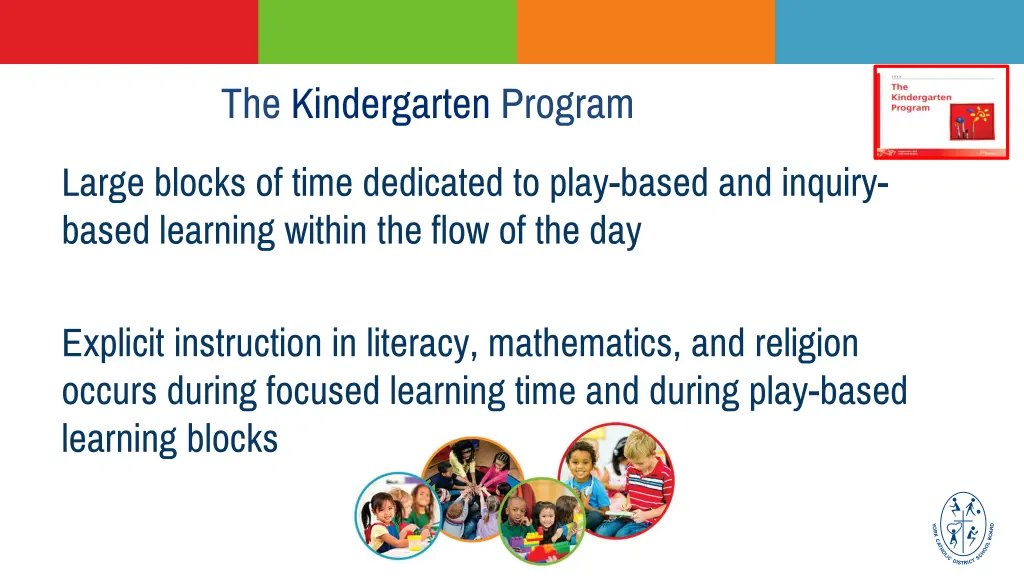the kindergarten program 1