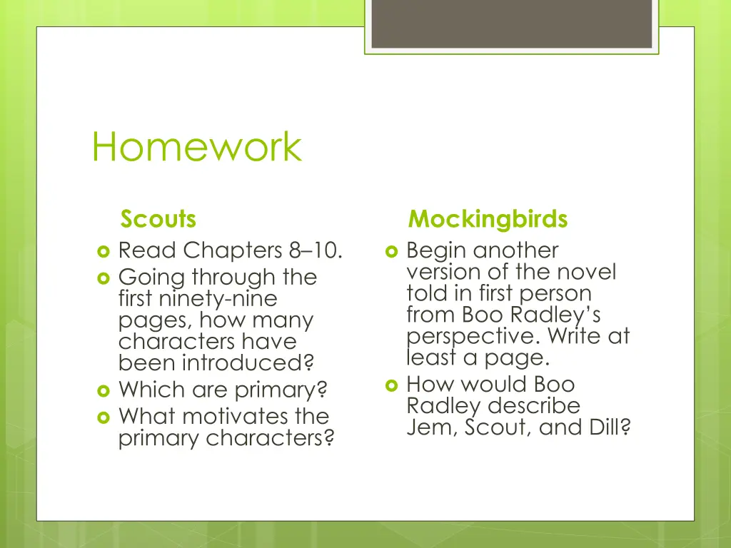 homework 1