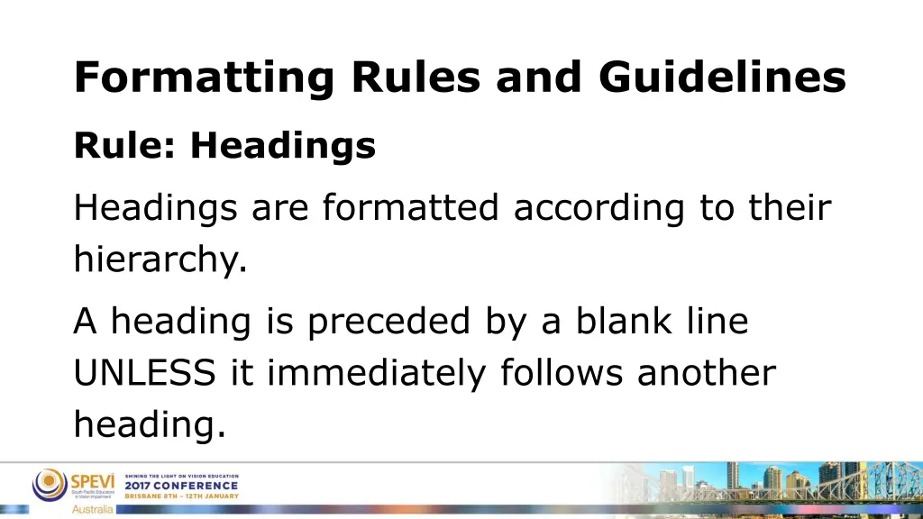 formatting rules and guidelines 12
