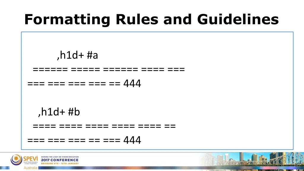formatting rules and guidelines 14