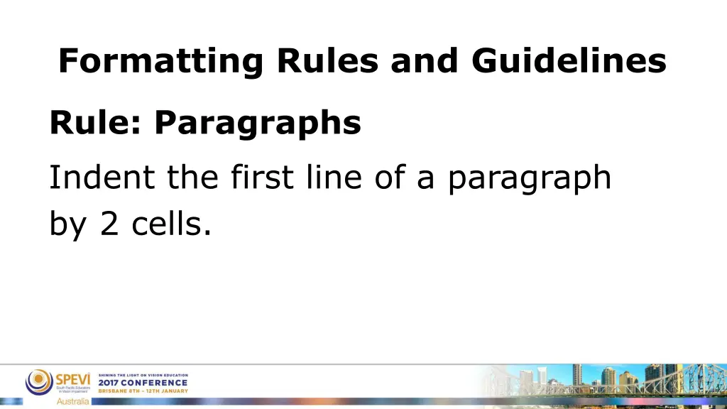 formatting rules and guidelines 2