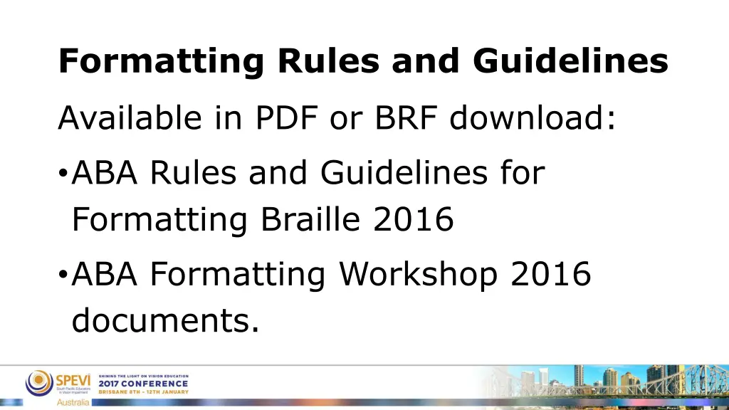 formatting rules and guidelines 21