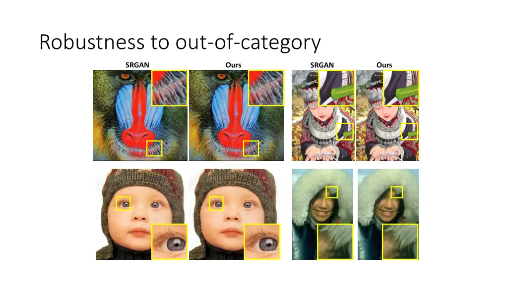 robustness to out of category