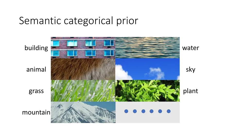 semantic categorical prior