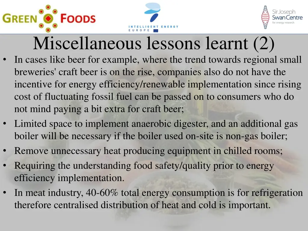 miscellaneous lessons learnt 2 in cases like beer