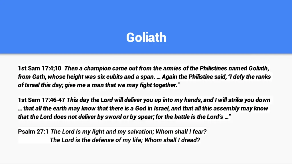 goliath