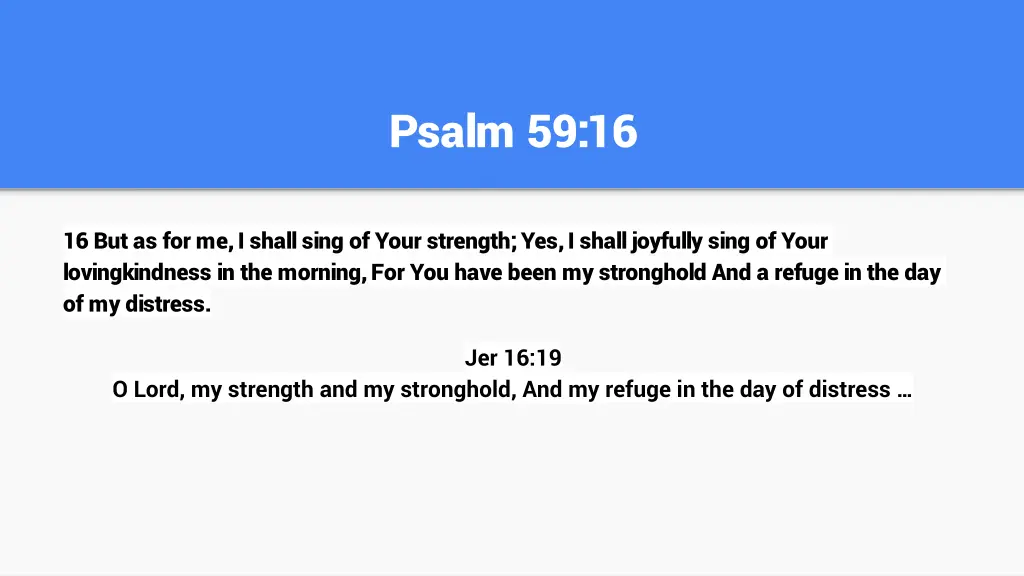 psalm 59 16