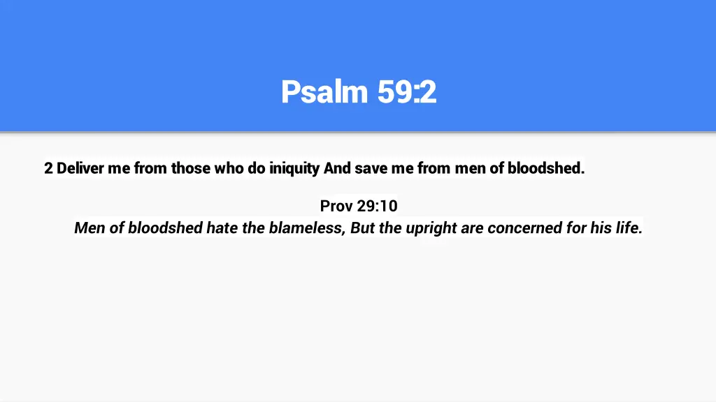 psalm 59 2