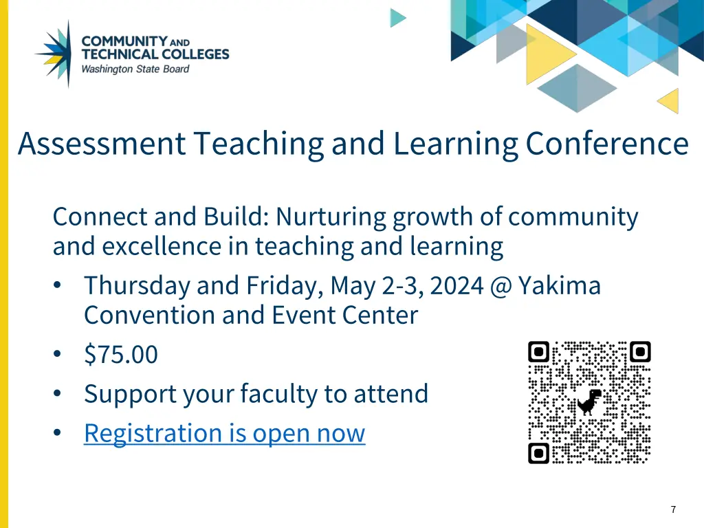 assessment teaching and learning conference