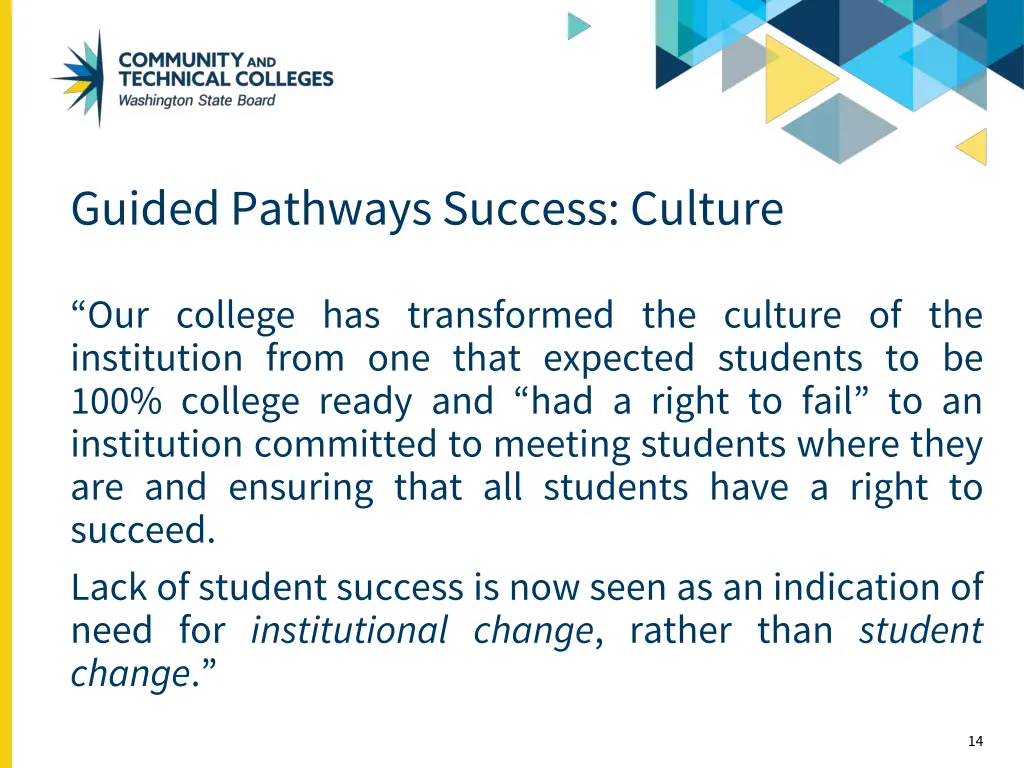 guided pathways success culture