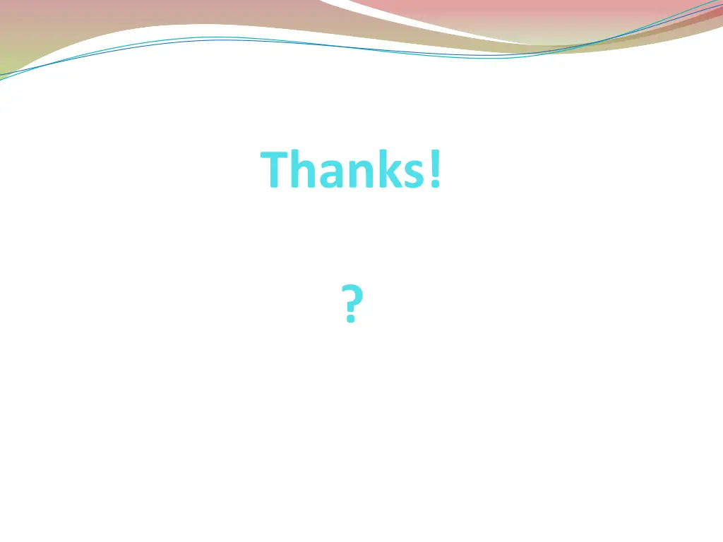thanks