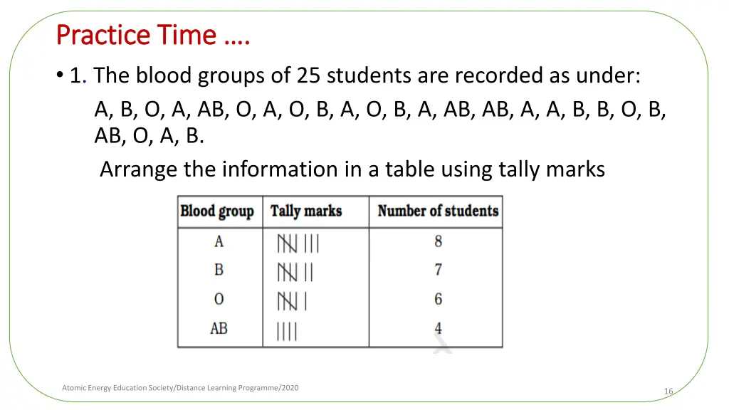 practice time practice time 1 the blood groups