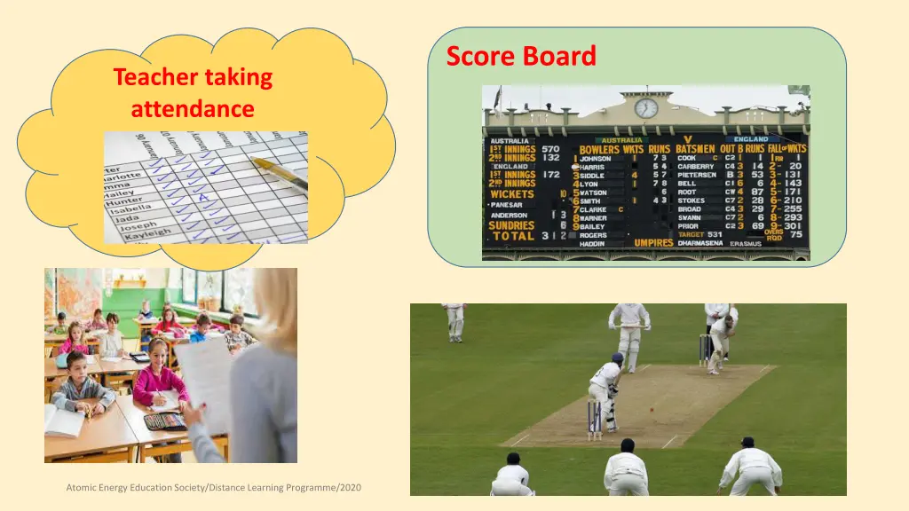 score board