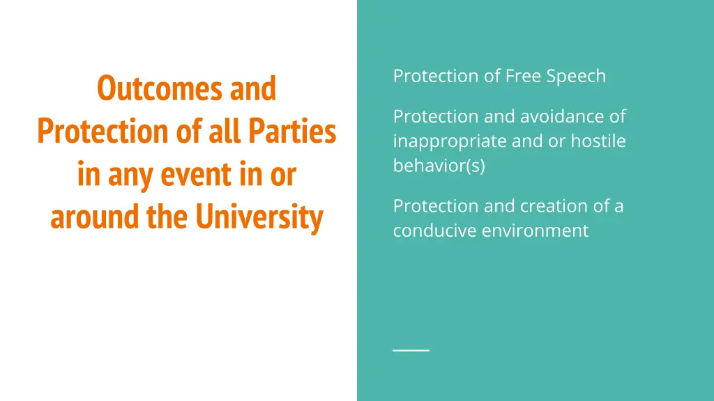 protection of free speech