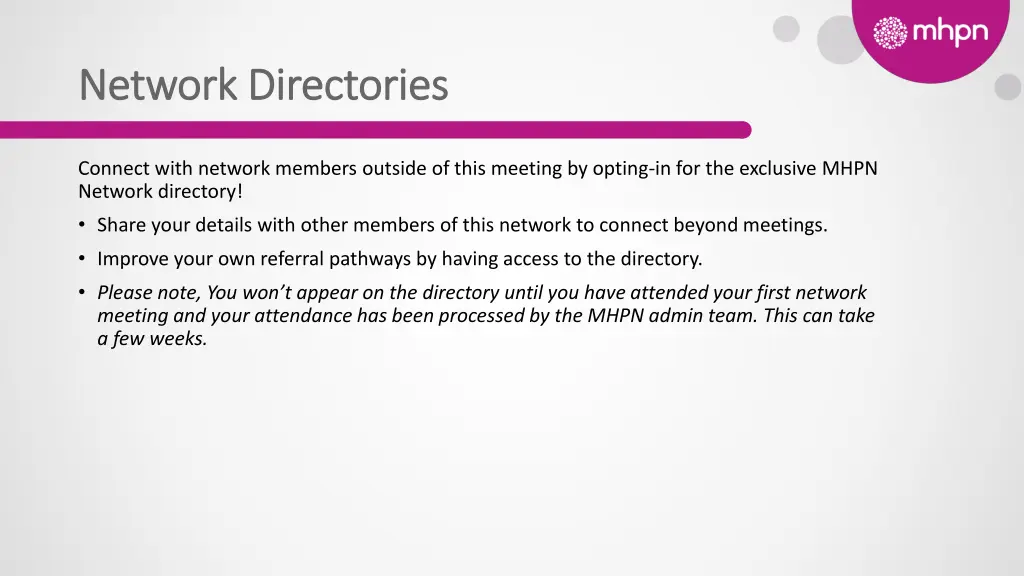 network directories network directories
