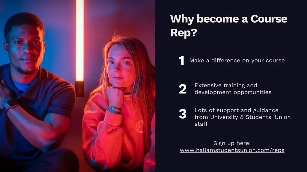 why become a course rep