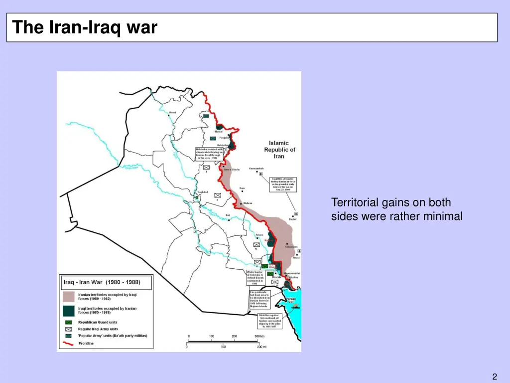 the iran iraq war