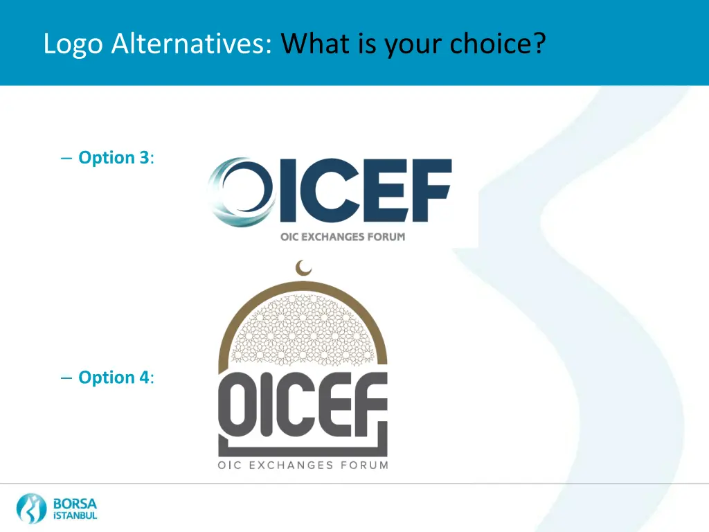 logo alternatives what is your choice 1