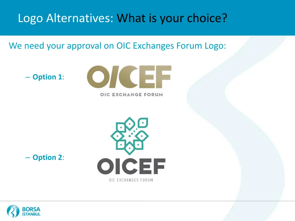 logo alternatives what is your choice