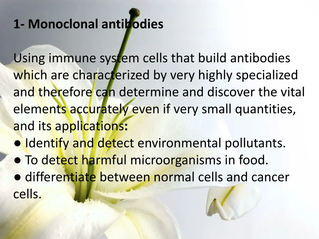 1 monoclonal antibodies