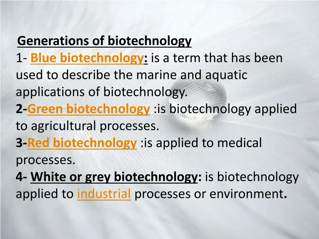 generations of biotechnology 1 blue biotechnology